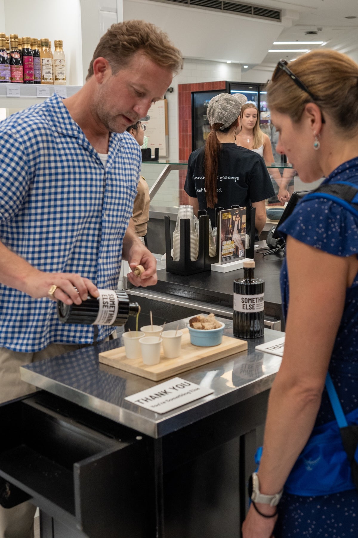 Something Else olive oil tasting at Selfridges Food Hall